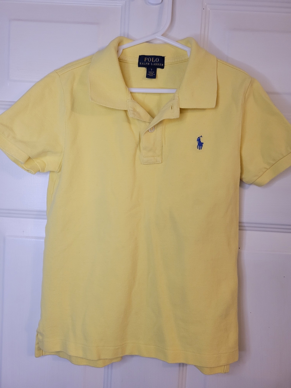 Polo by Ralph Lauren Lemon Yellow Boy's Classic Polo - Picture 6 of 6